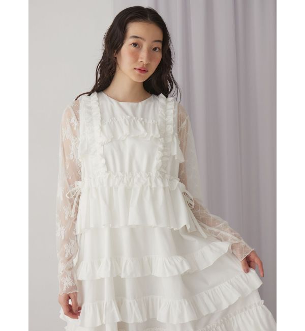 merry jenny「フリルティアードワンピース」|ワンピース|