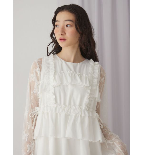 merry jenny「フリルティアードワンピース」|ワンピース|