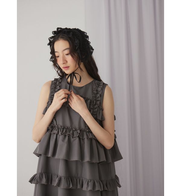 merry jenny「フリルティアードワンピース」|ワンピース|