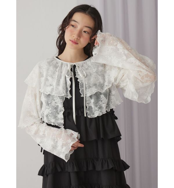 merry jenny「フリルティアードワンピース」|ワンピース|