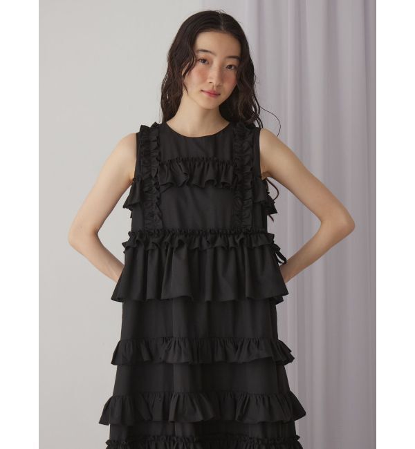 merry jenny「フリルティアードワンピース」|ワンピース|