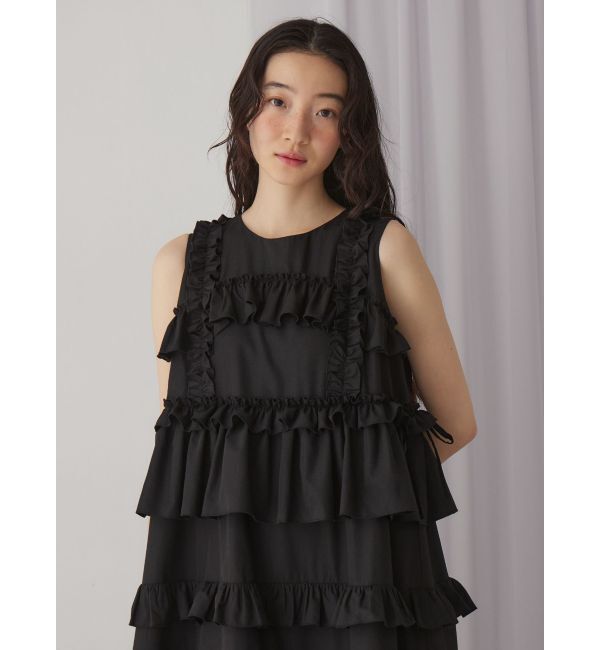 merry jenny「フリルティアードワンピース」|ワンピース|