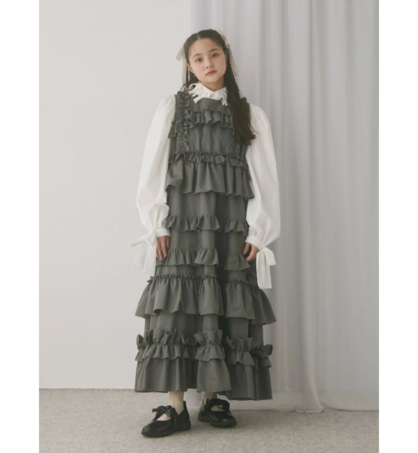 merry jenny「フリルティアードワンピース」|ワンピース|