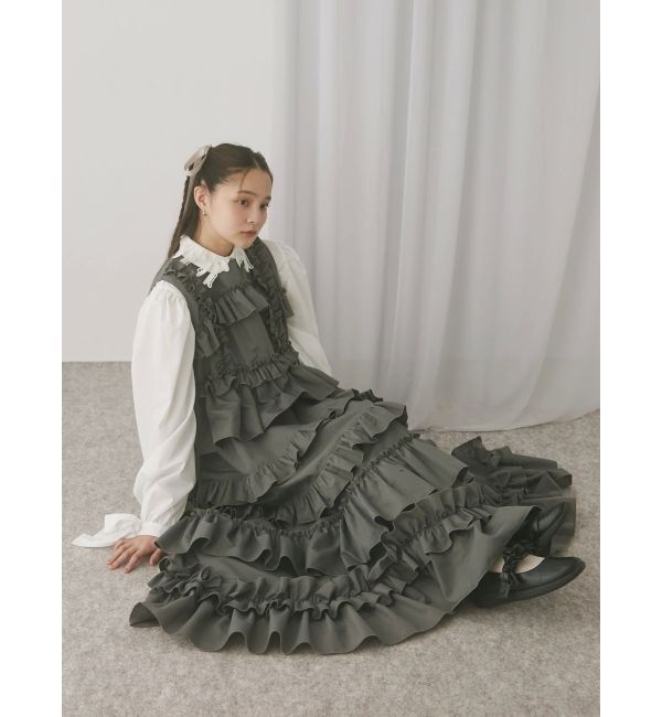 merry jenny「フリルティアードワンピース」|ワンピース|