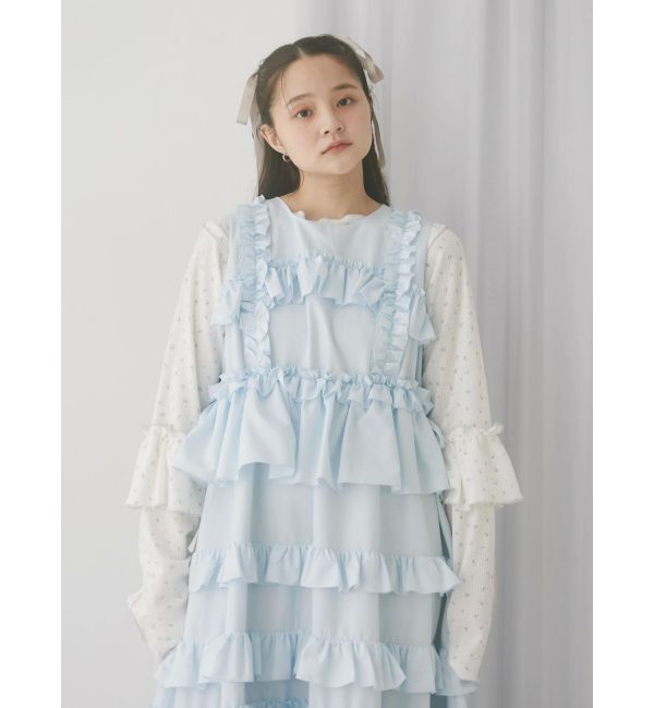 merry jenny「フリルティアードワンピース」|ワンピース|