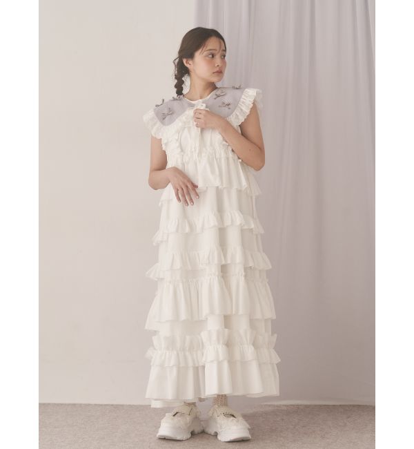 merry jenny「フリルティアードワンピース」|ワンピース|