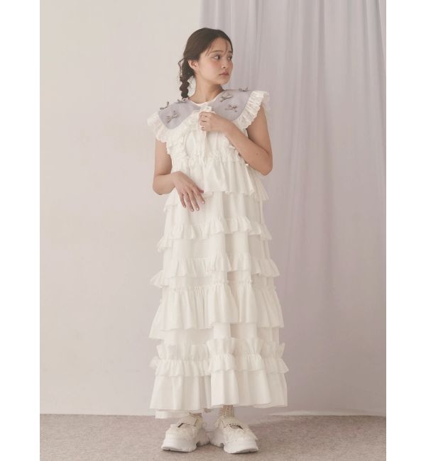 merry jenny「フリルティアードワンピース」|ワンピース|