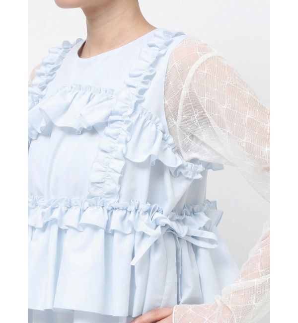 merry jenny「フリルティアードワンピース」|ワンピース|