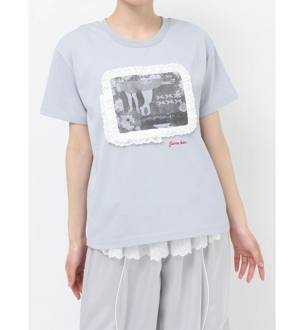 merry jenny「memory frame tee」|Tシャツ・カットソー|