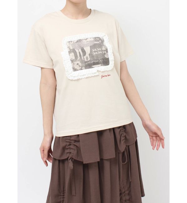 merry jenny「memory frame tee」|Tシャツ・カットソー|
