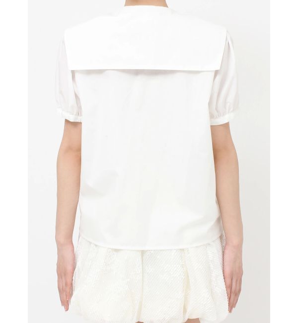 merry jenny「リボンカラーブラウス」|シャツ・ブラウス|