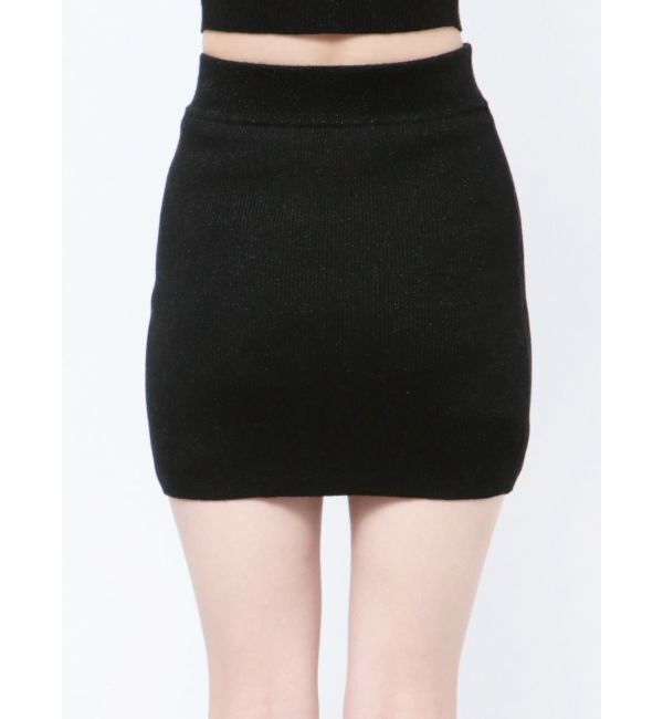 GYDA「シャイニーリブタイトスカートライクショートパンツ」|その他|