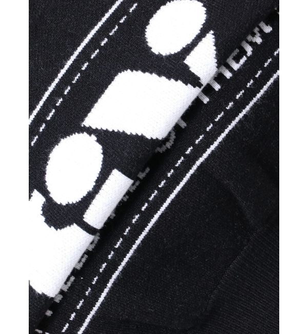 GYDA「round GY BICOLOR POLOニットトップス」|ニット・セーター|