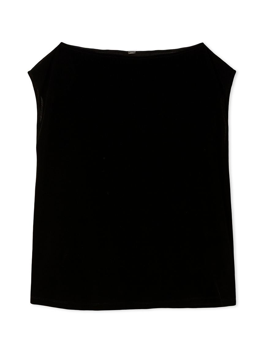 Mila Owen「ボートネックフロッキーベロアプルオーバー」|Tシャツ・カットソー|