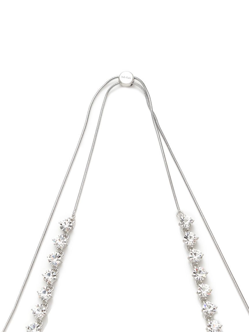 Mila Owen「ビジュースライダーネックレス」|ネックレス|