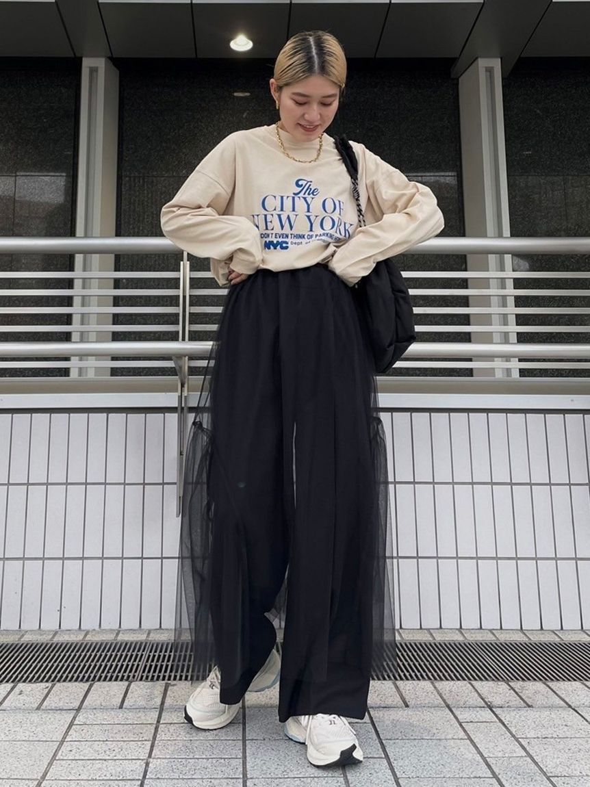 emmi「【emmi&times;GOOD ROCK SPEED】GOOD ROCK SPEED NYCロンT」|Tシャツ・カットソー|BEG