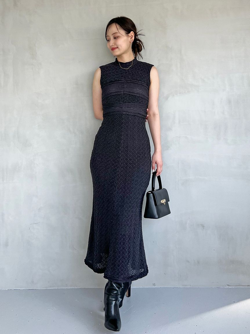 SNIDEL「カットレースワンピース」|ワンピース|