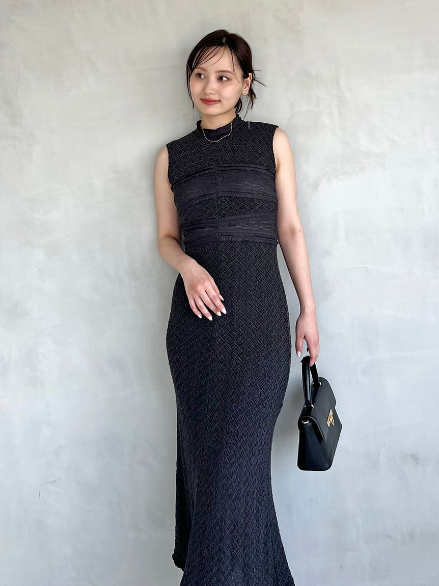 SNIDEL「カットレースワンピース」|ワンピース|