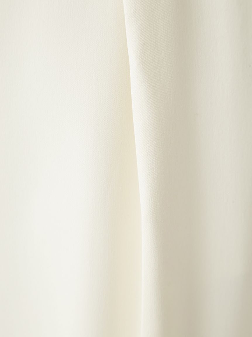 FRAY I.D「ハイウエストタックワイドマリンパンツ／ウォッシャブル・UVカット・防シワ」|チノ|