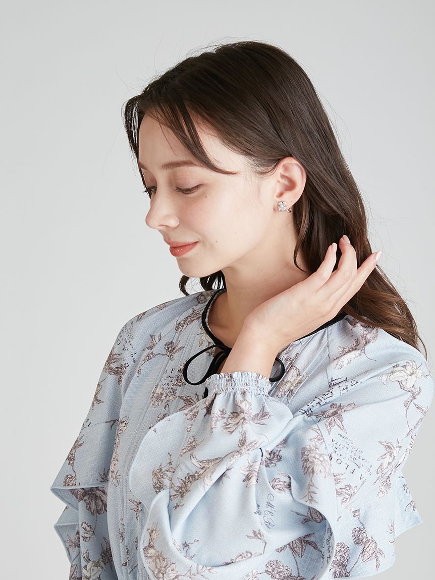 CELFORD「フラワービジューPetitイヤリング」|イヤリング|