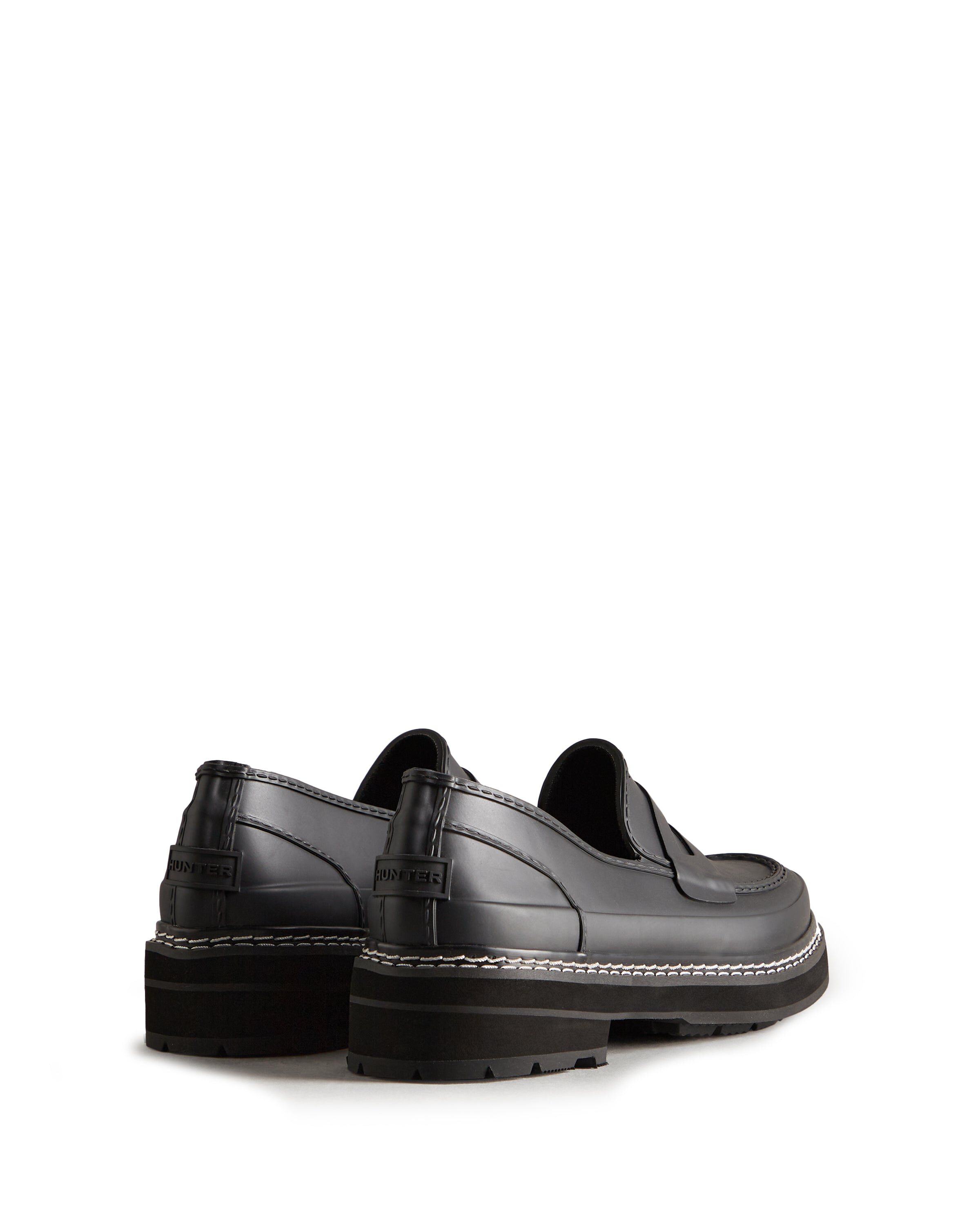 HUNTER「【レディース】リファインドステッチペニーローファー」|レインシューズ|
