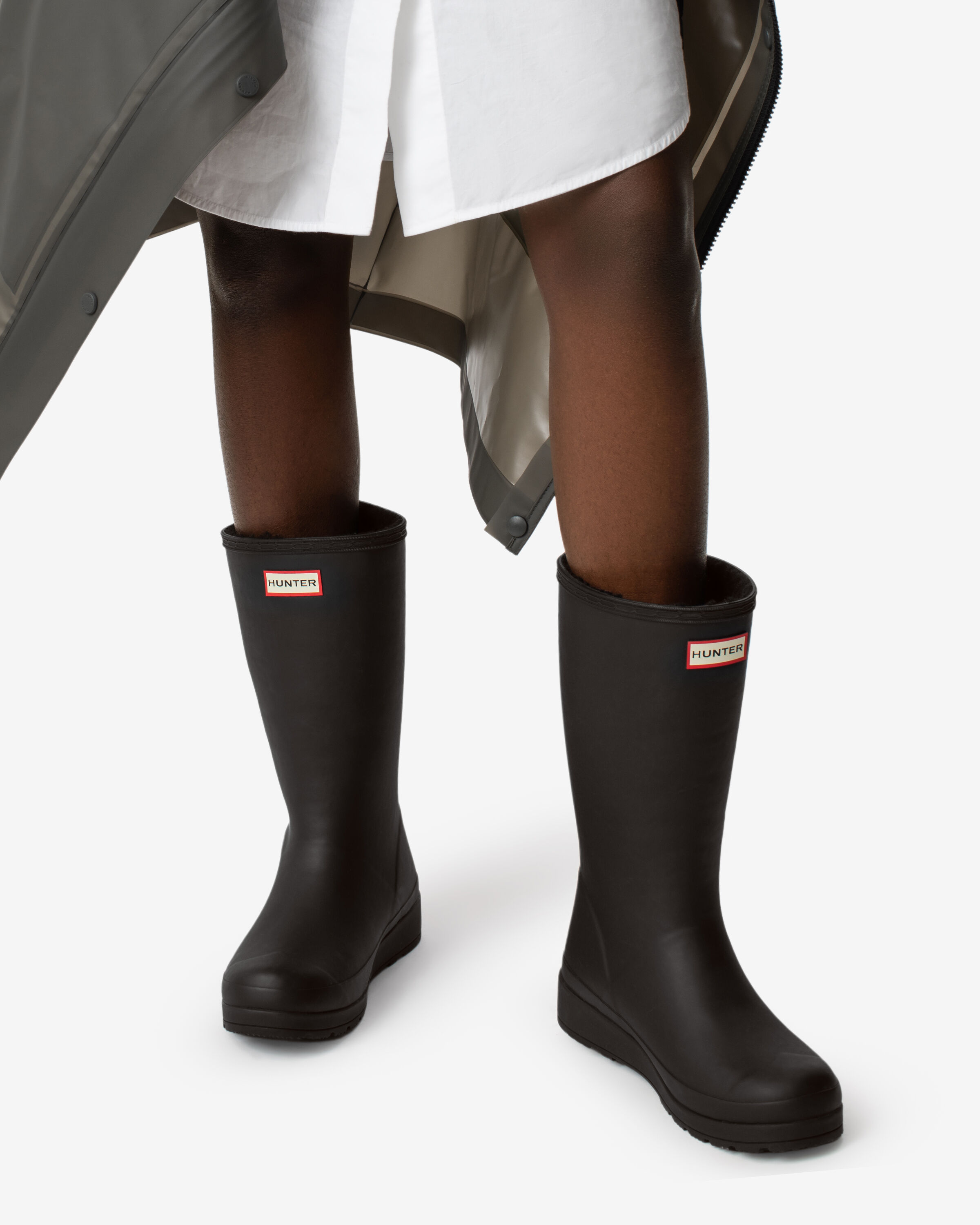 HUNTER「WOMENS PLAY TALL SHERPA INSULATED BOOT」|ロングブーツ|