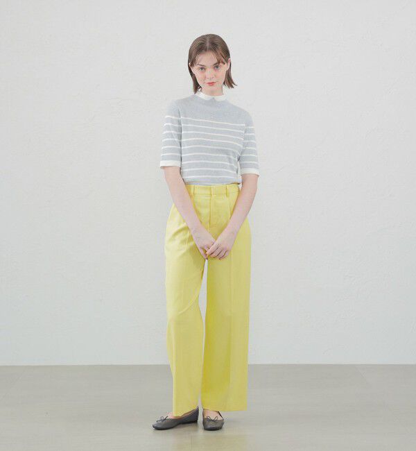 MACKINTOSH PHILOSOPHY「【2024年春夏モデル】ドライオックスフォードワイドパンツ」|その他|