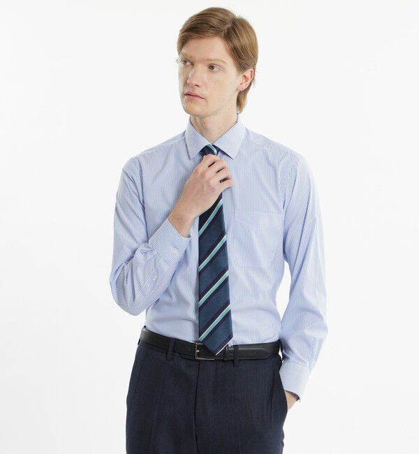 MACKINTOSH PHILOSOPHY「トロッター セミワイドシャツ」|シャツ・ブラウス|ストライプ