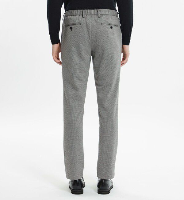 MACKINTOSH PHILOSOPHY「テーラードジャージー パンツ ダブルジャージー裏メッシュ」|スラックス|
