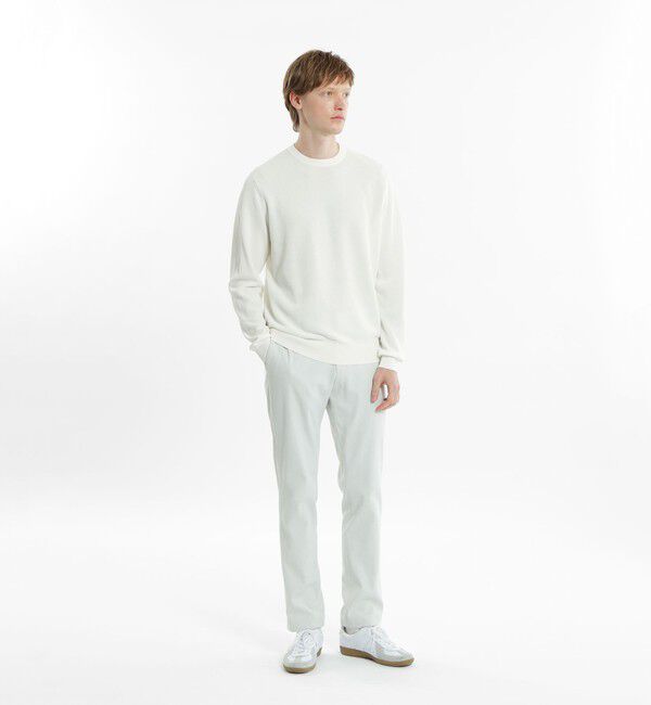 MACKINTOSH PHILOSOPHY「14Gメランジフラッフィー クルーネックプルオーバー」|ニット・セーター|