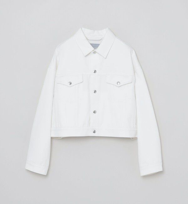 MACKINTOSH PHILOSOPHY「【アニチューブ掲載】GREY LABEL デニムトラッカージャケット」|ブルゾン・スタジャン|ホワイト