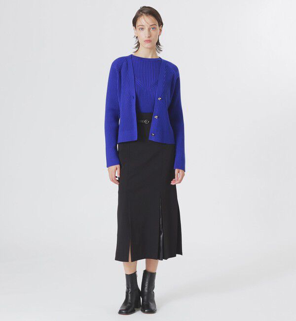  「テレコニットカーディガン」|ニット・セーター|