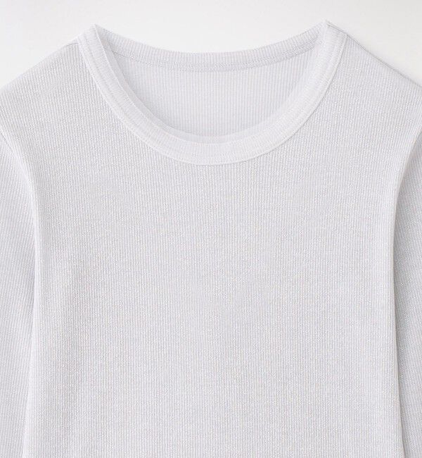  「ラメリブプルオーバー」|Tシャツ・カットソー|