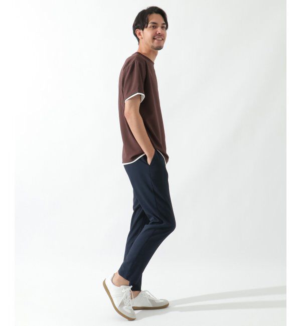 ikka「シアサッカーアンクルパンツ」|その他|