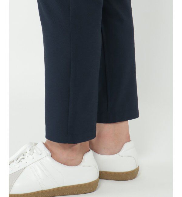 ikka「シアサッカーアンクルパンツ」|その他|