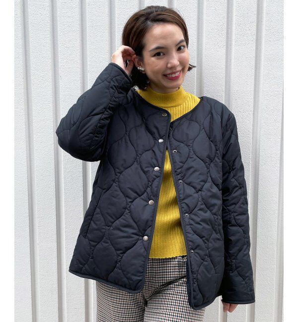 ikka「2WAYボアキルトブルゾン」|ブルゾン・スタジャン|ブラック