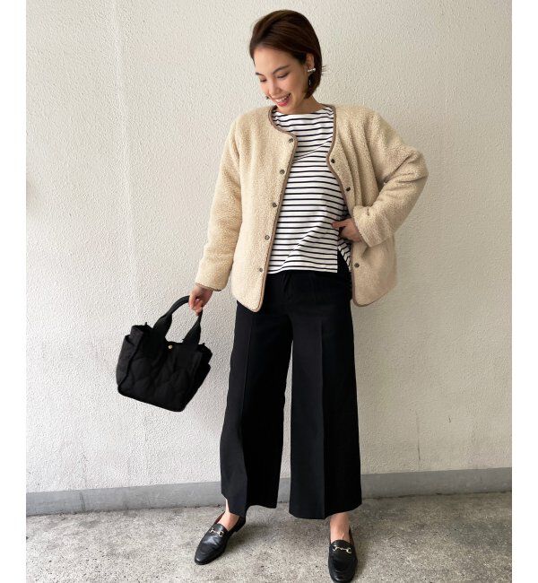 ikka「2WAYボアキルトブルゾン」|ブルゾン・スタジャン|