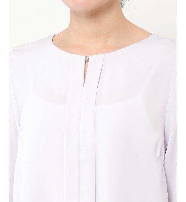 IKKA LOUNGE「ゴールドパーツブラウス」|シャツ・ブラウス|