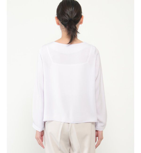 IKKA LOUNGE「ゴールドパーツブラウス」|シャツ・ブラウス|