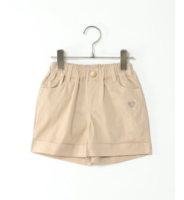 ikka kids「カットアウトハート刺繍ショートパンツ（120~160cm）」|その他|