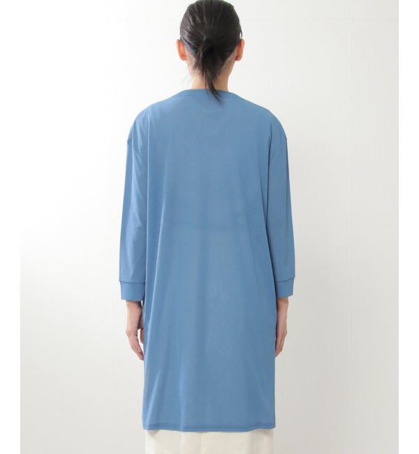 ikka「サラッとシアーロングカーディガン」|カーディガン|