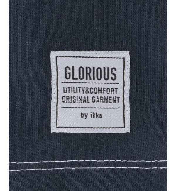 ikka kids「7分袖リップル切り替えTシャツ（120~160cm）」|Tシャツ・カットソー|