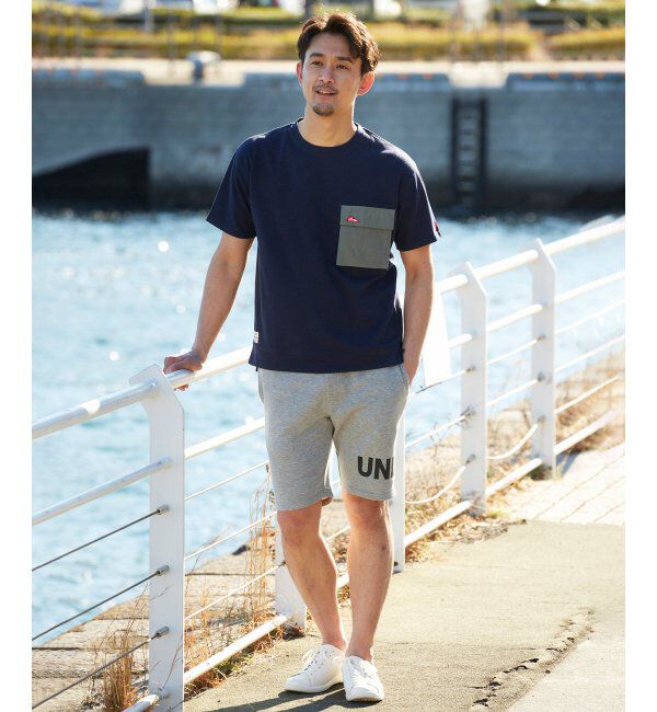 ikka「URBAN NATURE LIFE アーバンネイチャーライフ フラップポケットTシャツ」|Tシャツ・カットソー|