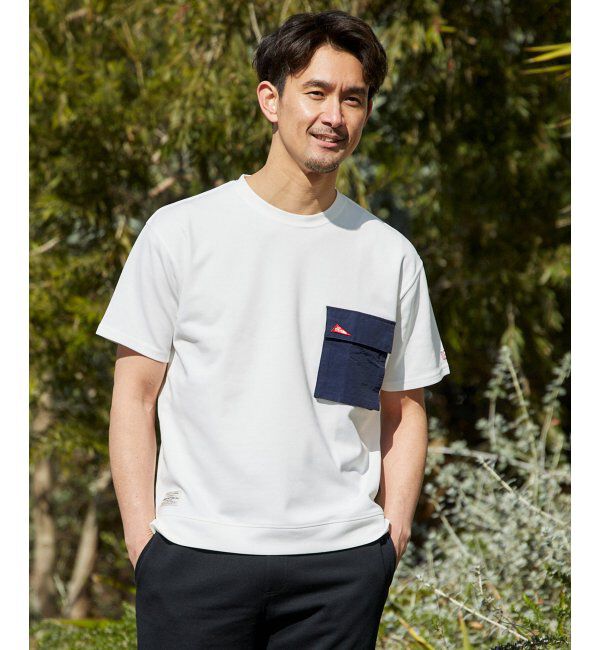 ikka「URBAN NATURE LIFE アーバンネイチャーライフ フラップポケットTシャツ」|Tシャツ・カットソー|