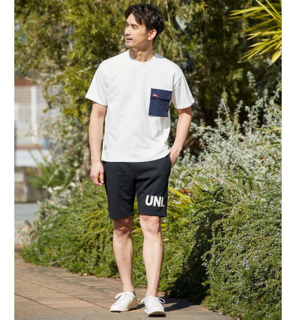 ikka「URBAN NATURE LIFE アーバンネイチャーライフ フラップポケットTシャツ」|Tシャツ・カットソー|