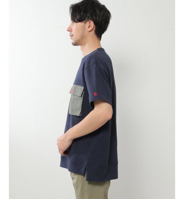 ikka「URBAN NATURE LIFE アーバンネイチャーライフ フラップポケットTシャツ」|Tシャツ・カットソー|