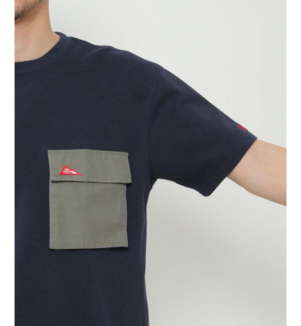 ikka「URBAN NATURE LIFE アーバンネイチャーライフ フラップポケットTシャツ」|Tシャツ・カットソー|