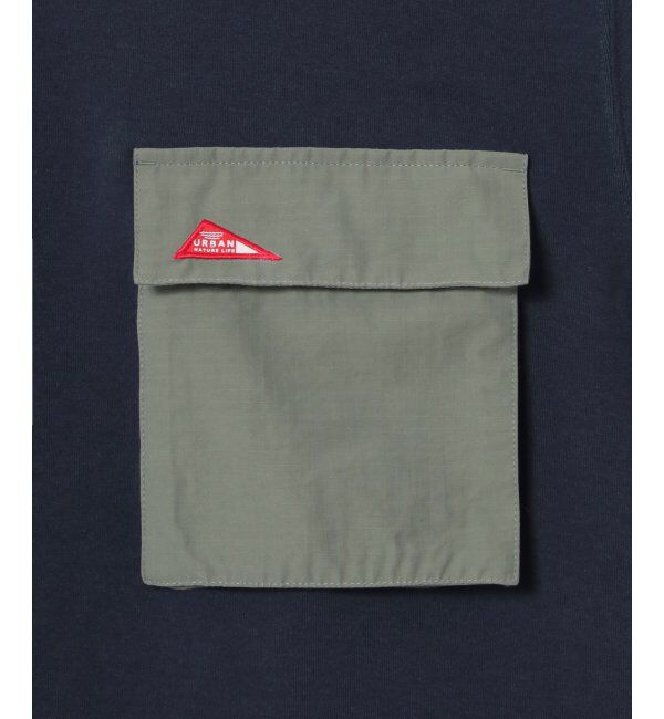 ikka「URBAN NATURE LIFE アーバンネイチャーライフ フラップポケットTシャツ」|Tシャツ・カットソー|