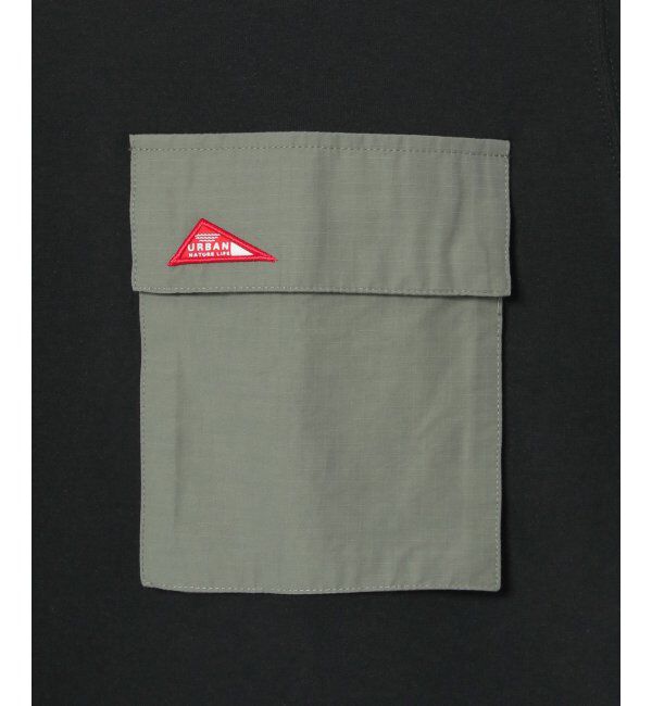 ikka「URBAN NATURE LIFE アーバンネイチャーライフ フラップポケットTシャツ」|Tシャツ・カットソー|