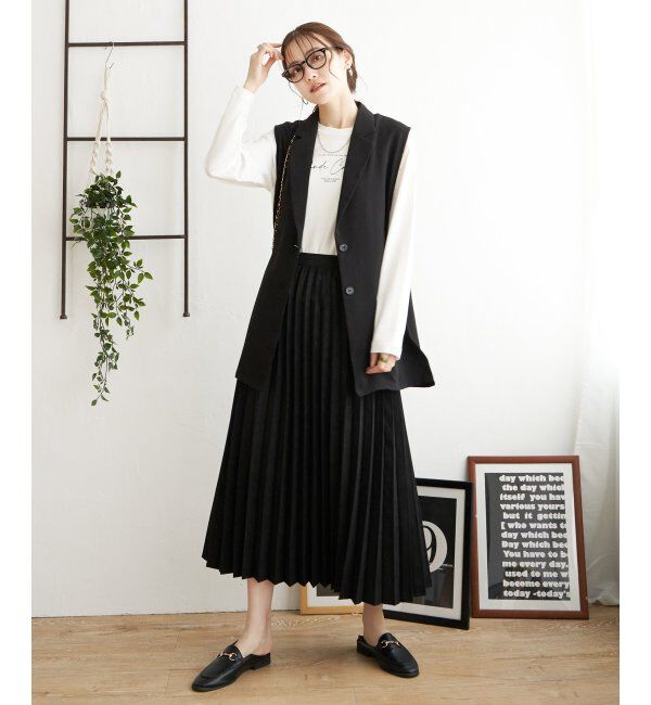 ikka「ロゴフォトプリントロンT」|Tシャツ・カットソー|